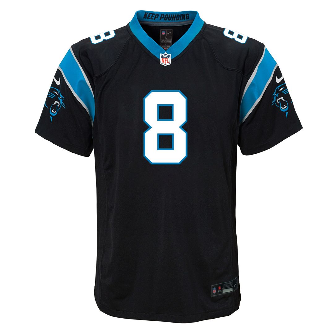 Jaycee Horn Carolina Panthers Nike Youth Game Official Jersey - Black