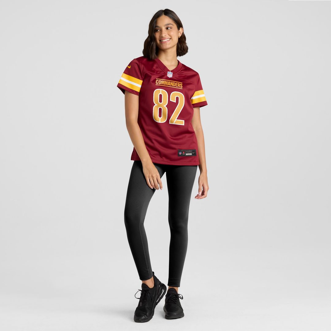 Ben Sinnott Washington Commanders Nike Women's Team Game Official Jersey -  Burgundy