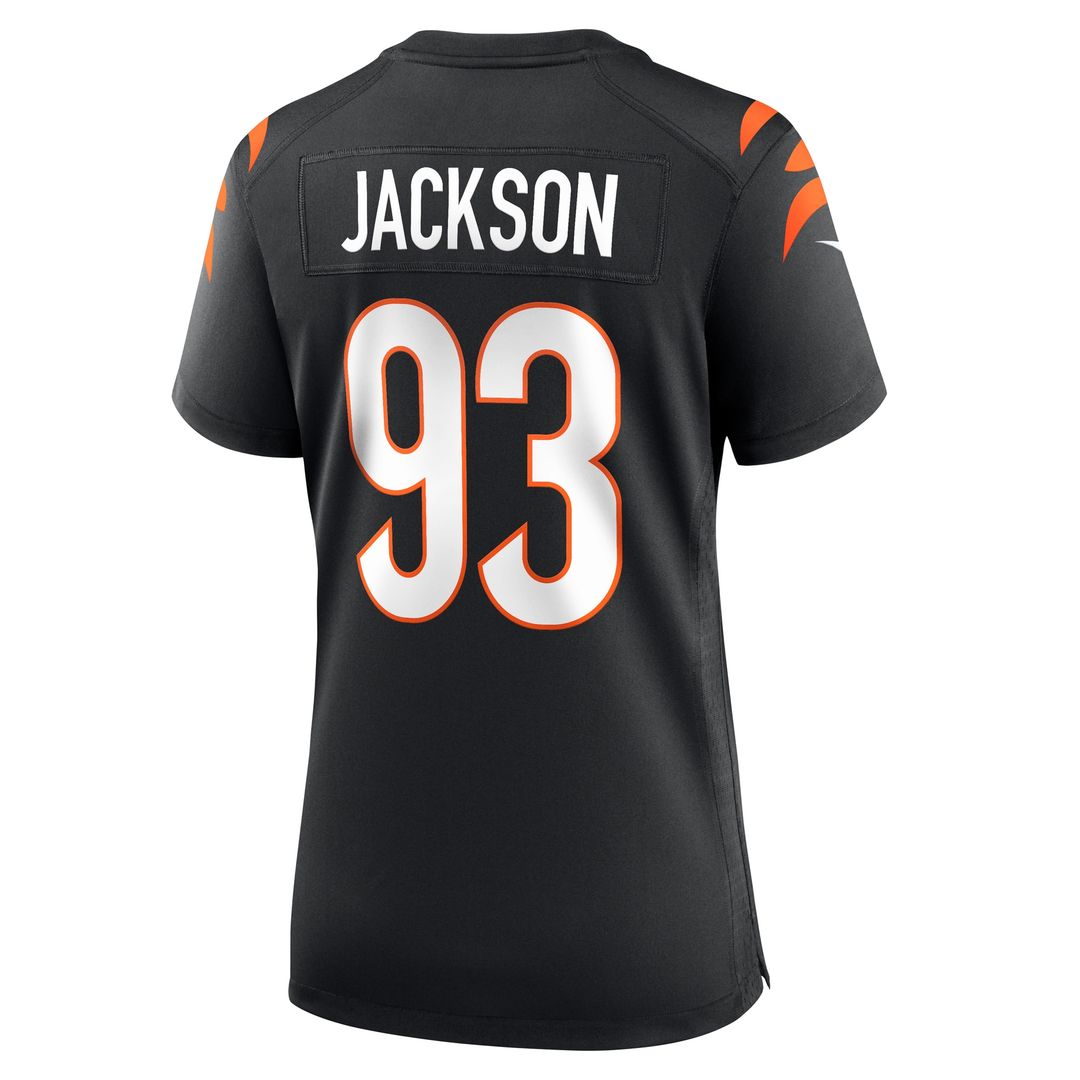 McKinnley Jackson Cincinnati Bengals Nike Women's Game Jersey - Black