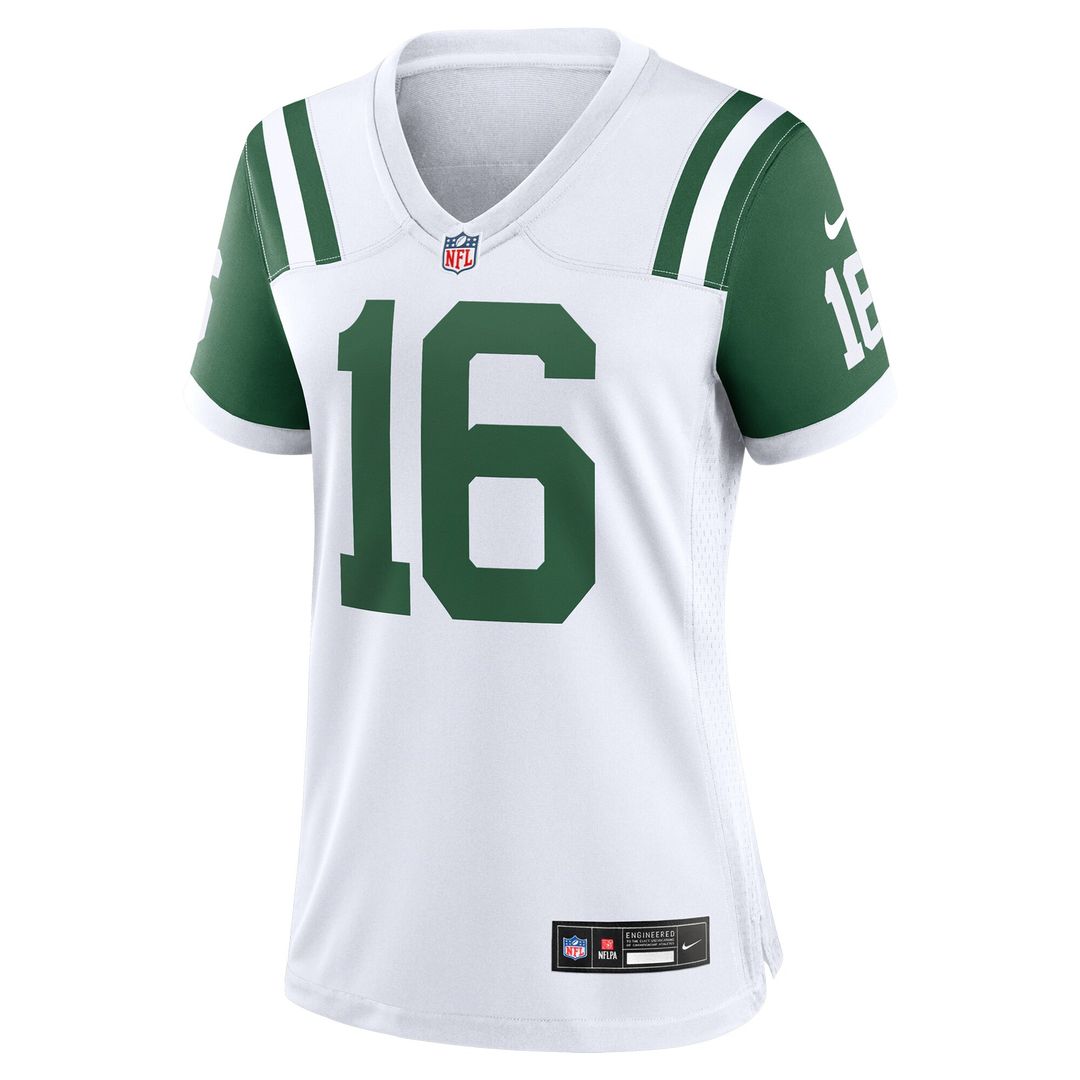 Vinny Testaverde New York Jets Nike Women's Classic Alternate Retired Player Game Official Jersey - White