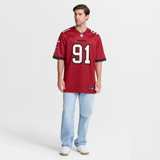 A'Shawn Robinson Tampa Bay Buccaneers Nike Team Game Jersey - Red