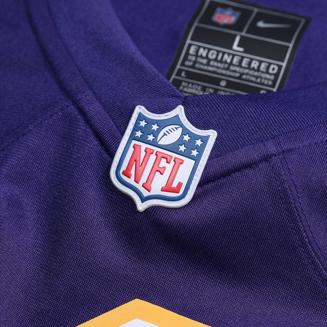 J.J. McCarthy Minnesota Vikings Nike Game Official Jersey -  White