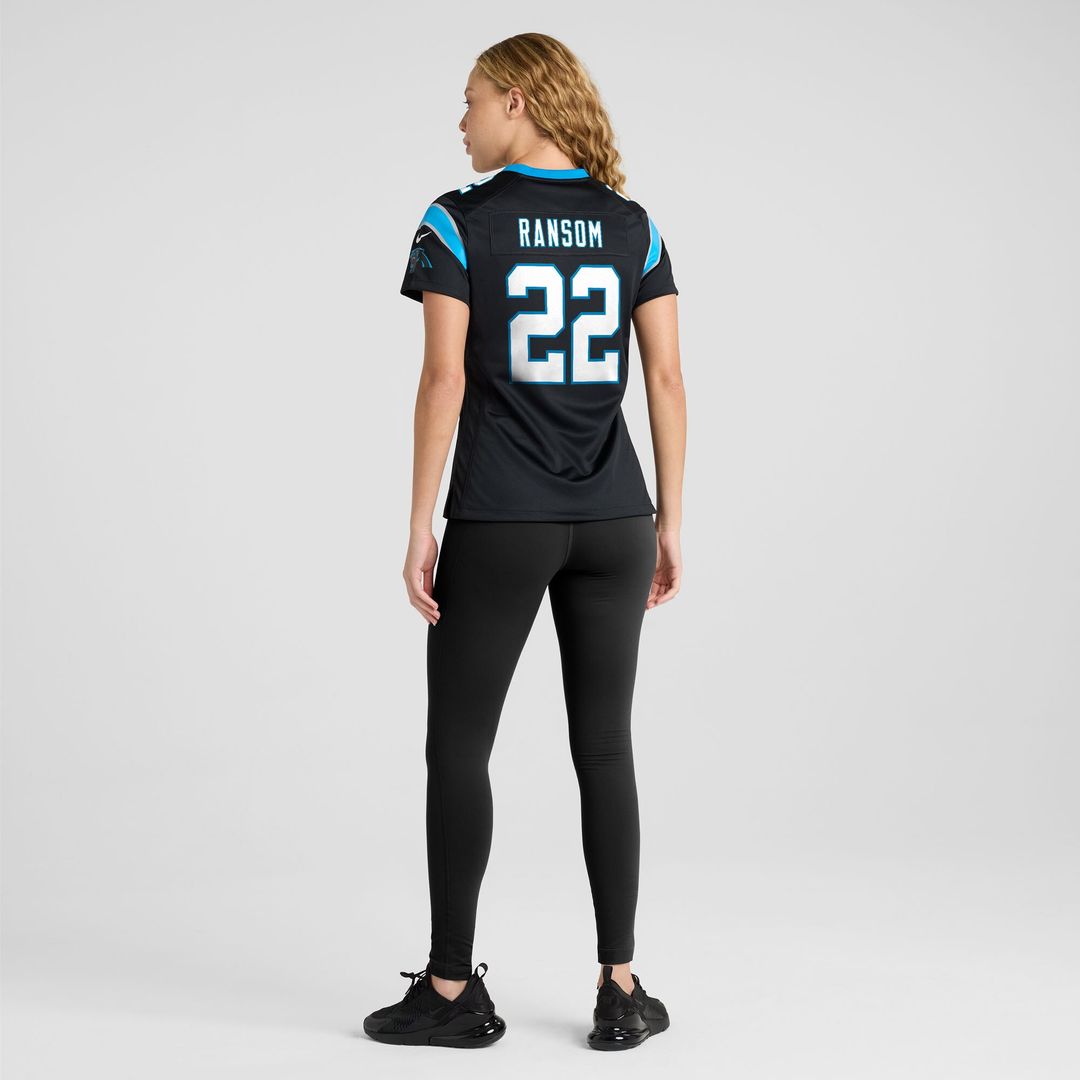 Lathan Ransom Carolina Panthers Nike Women's Team Game Jersey - Black