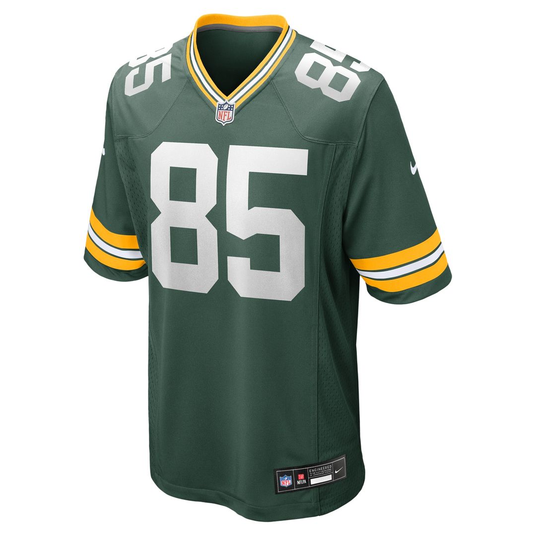 Tucker Kraft Green Bay Packers Nike Alternate  Game Official Jersey -  Navy