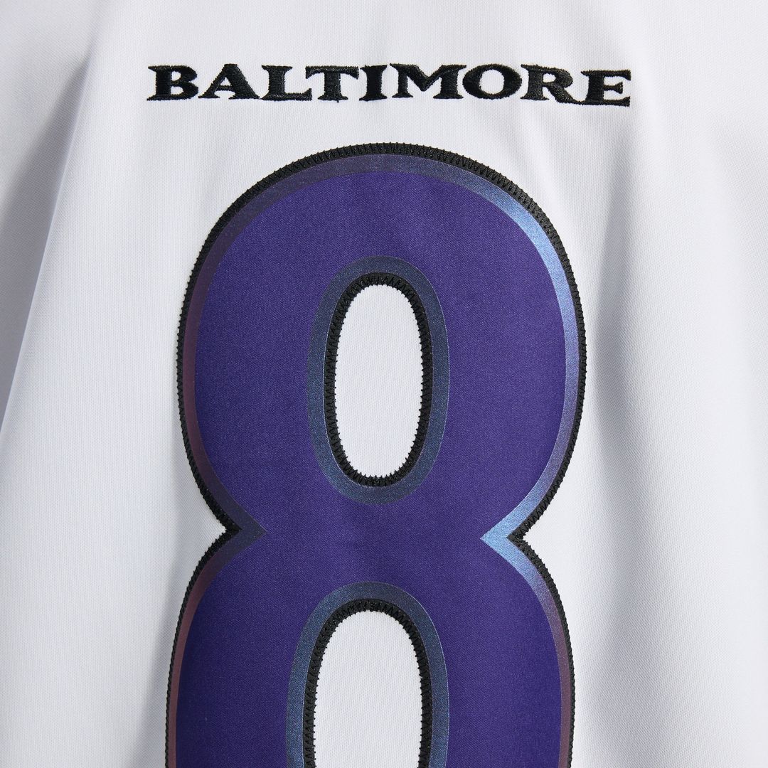 Lamar Jackson Baltimore Ravens Nike Vapor F.U.S.E. Stitched Limited Official Jersey - White