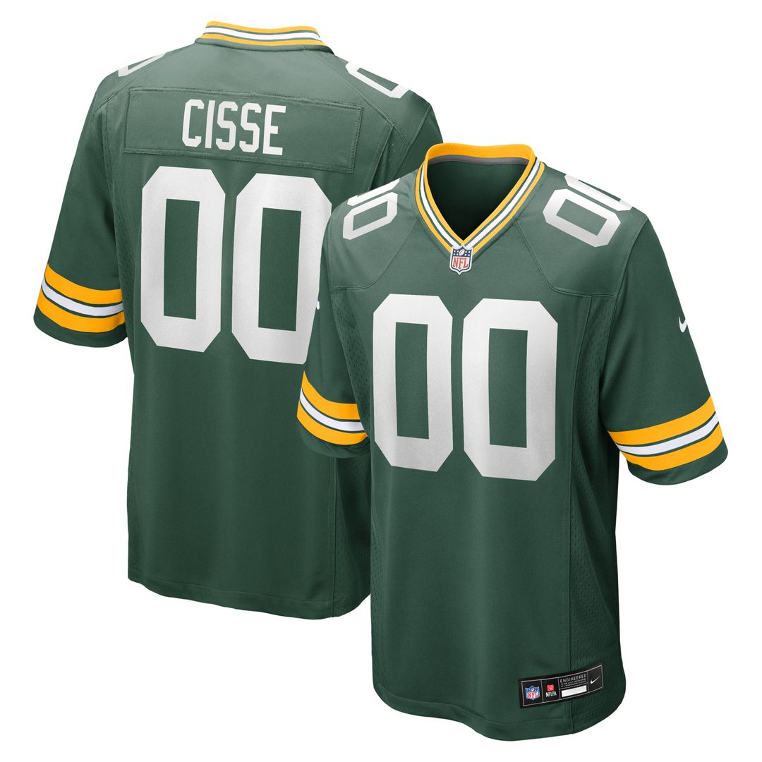 Brandon Cisse Green Bay Packers Nike Game Official Jersey - Green