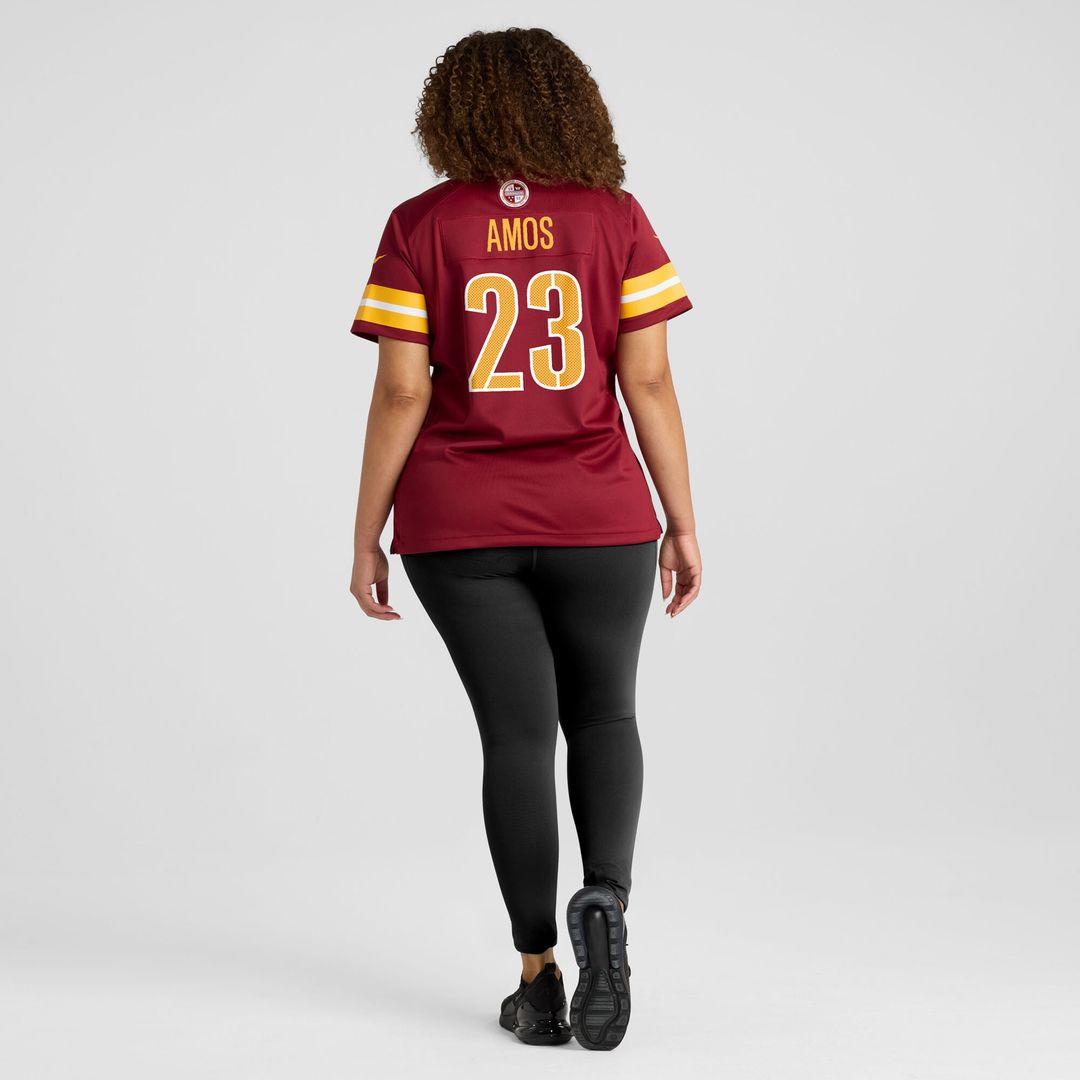 Trey Amos Washington Commanders Nike Women's Team Game Official Jersey -  Burgundy