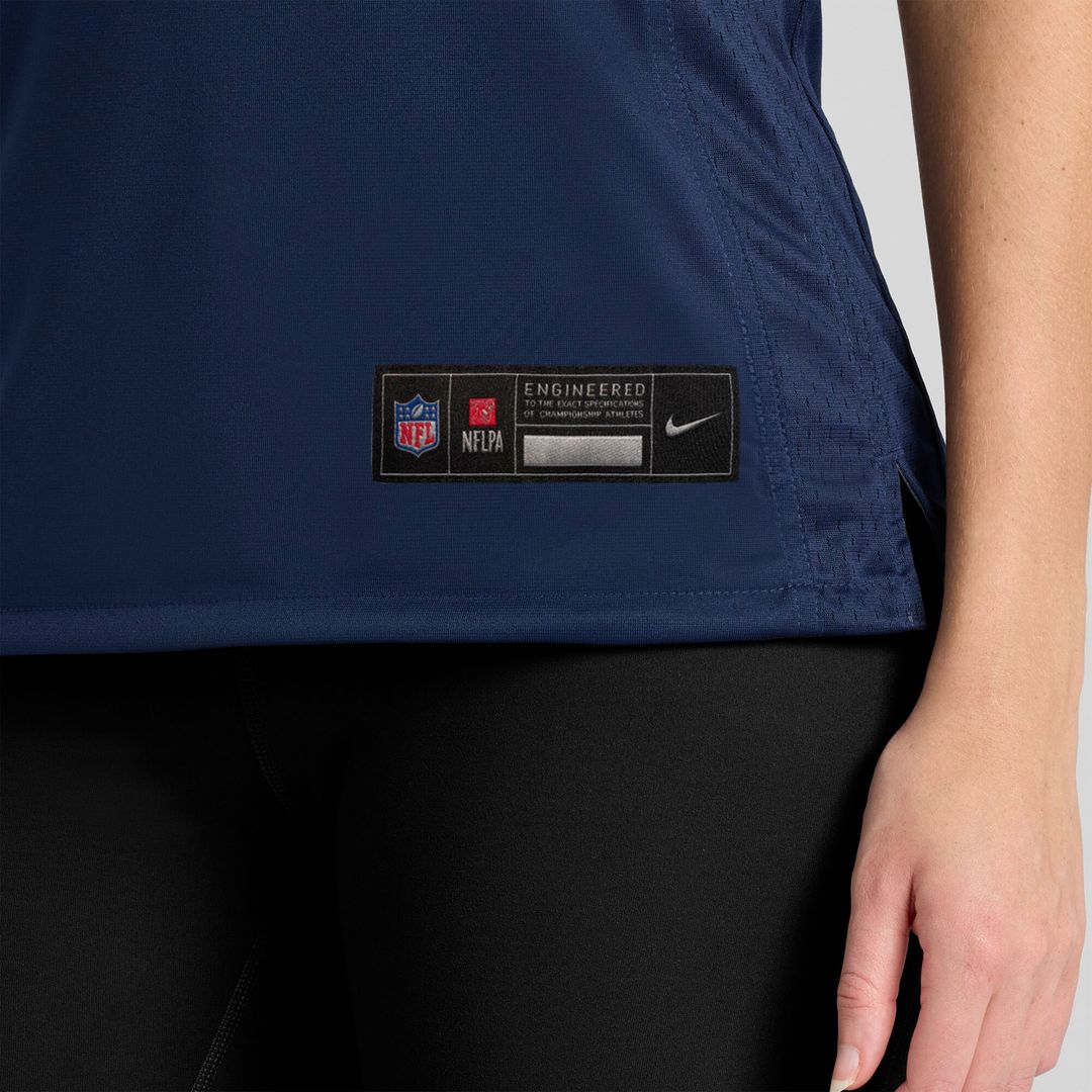 Elijah Ponder New England Patriots Nike Women's Team Game Official Jersey -  Navy