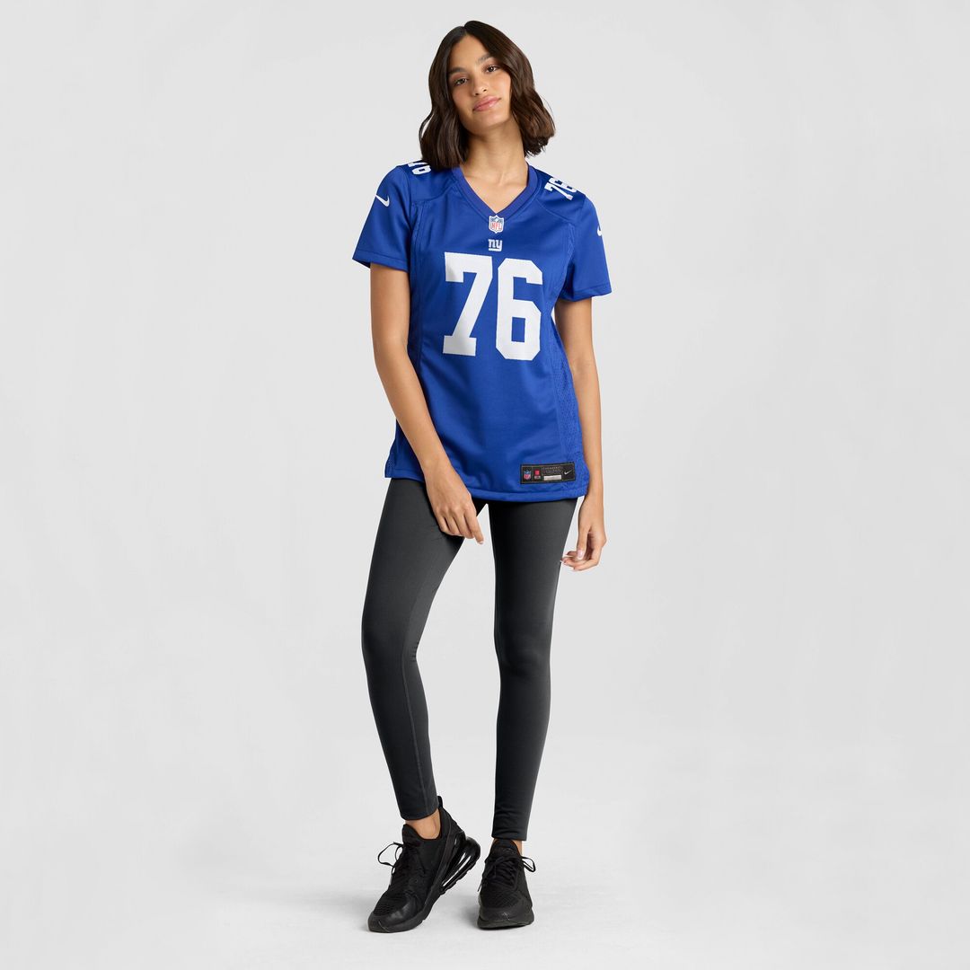 Jon Runyan New York Giants Nike Women's  Game Official Jersey -  Royal