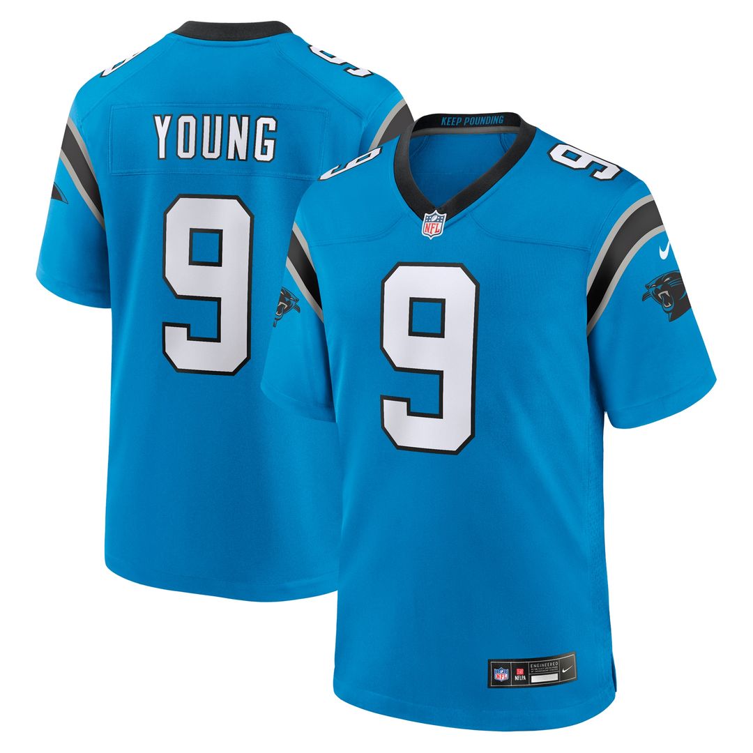 Bryce Young Carolina Panthers Nike  Alternate Game Official Jersey - Blue