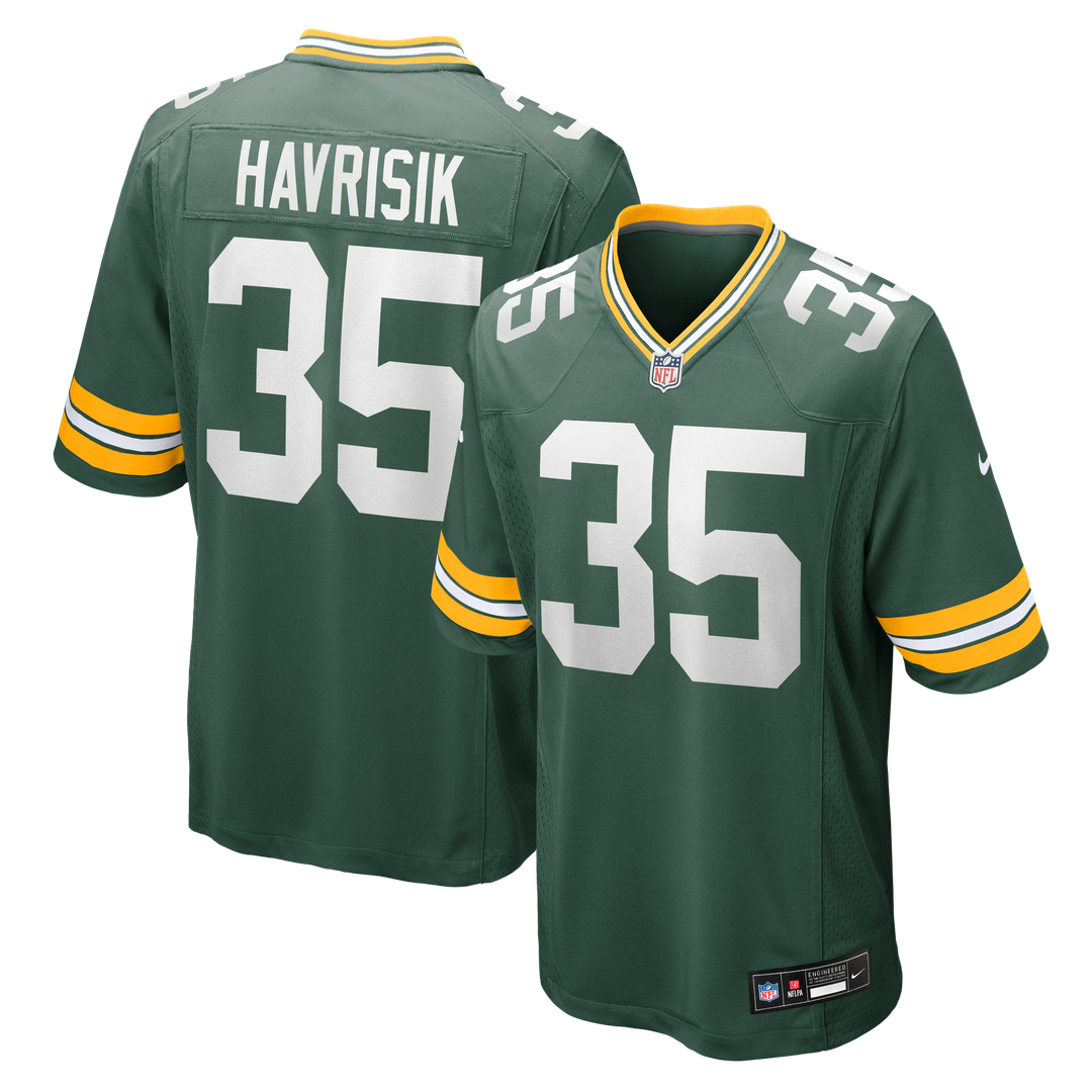 Lucas Havrisik Green Bay Packers Nike Team Game Jersey - Green
