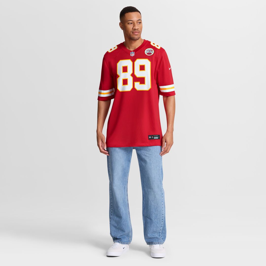 Jason Brownlee Kansas City Chiefs Nike Team Game Jersey - Red