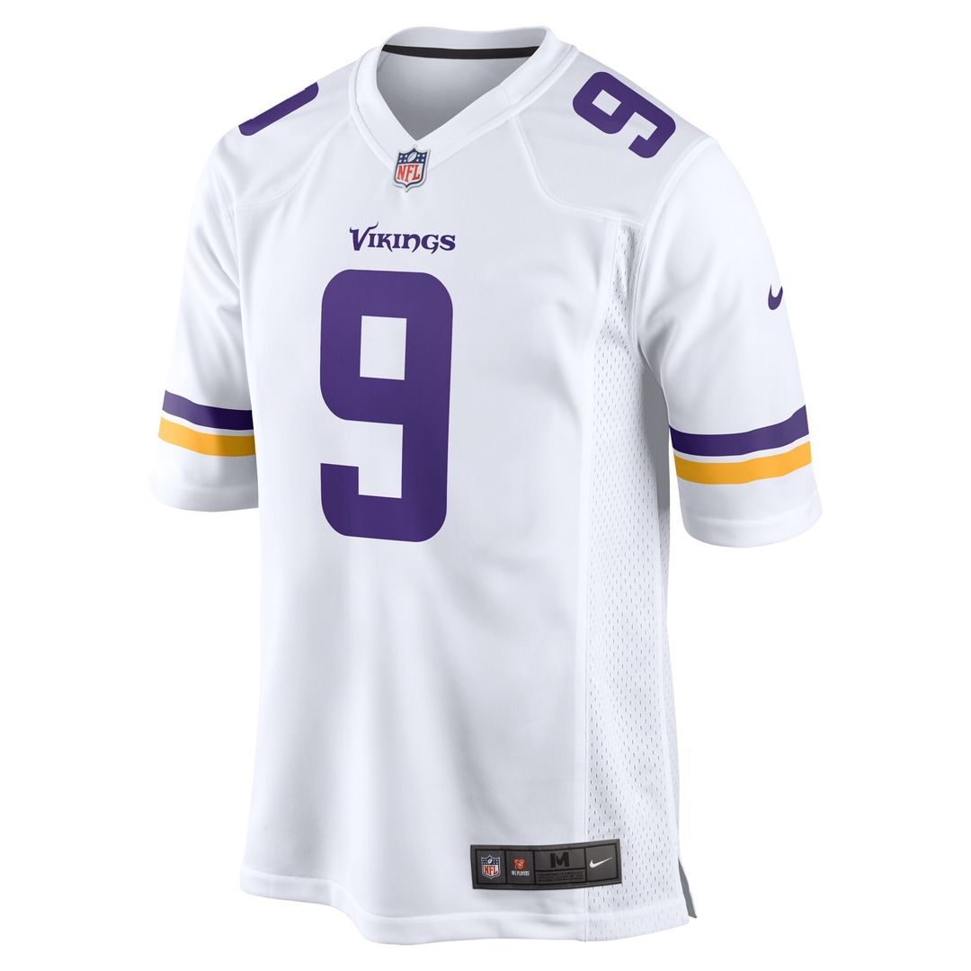 J.J. McCarthy Minnesota Vikings Nike Game Official Jersey -  White