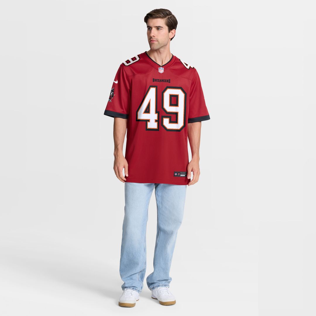 Owen Wright Tampa Bay Buccaneers Nike Team Game Jersey - Red