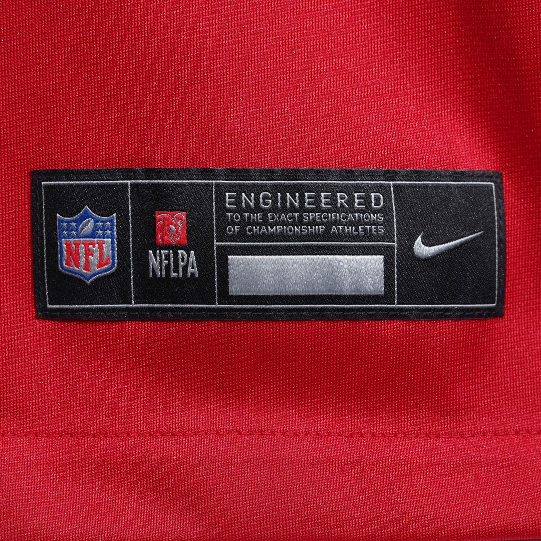 New York Giants Nike Alternate Game Official Jersey -  Red