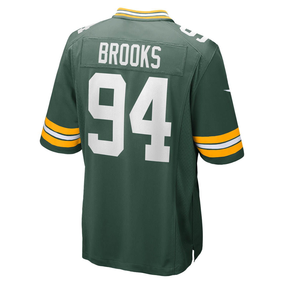 Karl Brooks Green Bay Packers Nike  Game Official Jersey -  Green