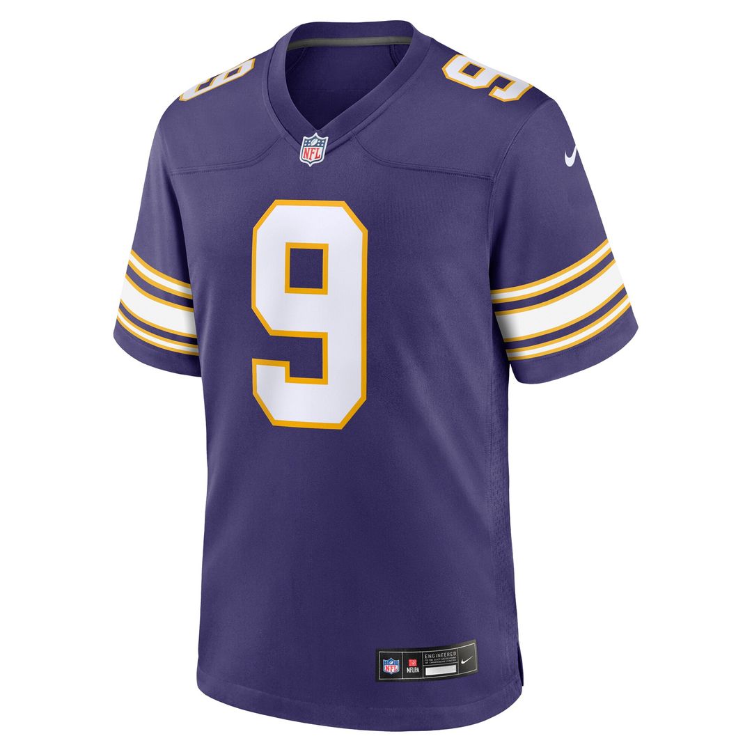 J.J. McCarthy Minnesota Vikings Nike Game Official Jersey -  White
