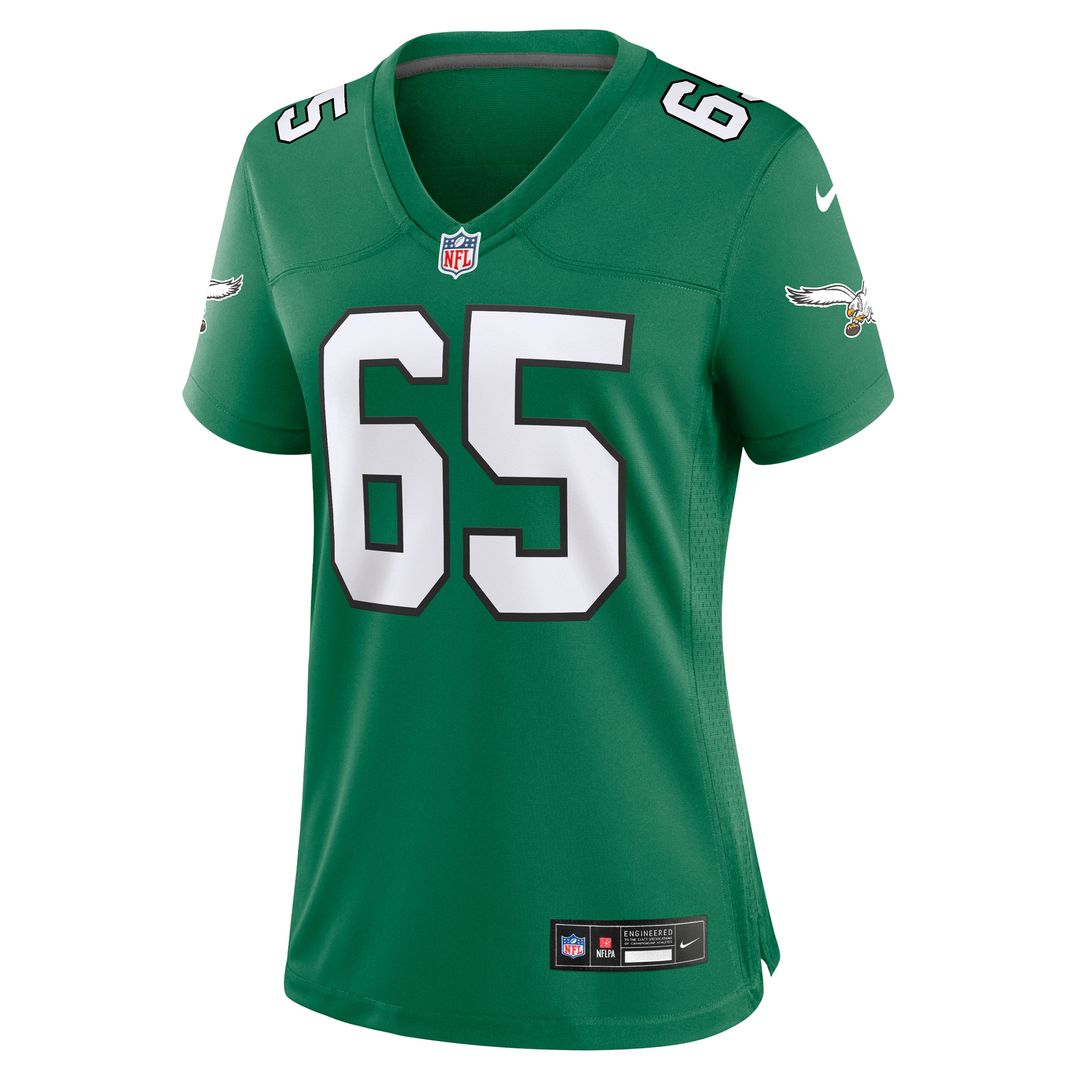 Lane Johnson Philadelphia Eagles Nike Women's Team Game Official Jersey - Midnight Green