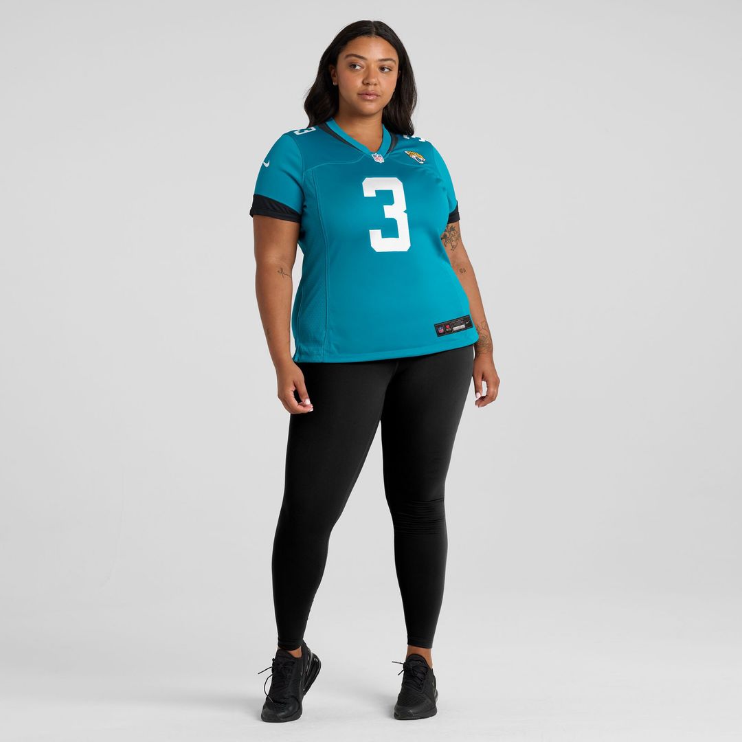 Jakobi Meyers Jacksonville Jaguars Nike Women's Team Game Jersey - Teal