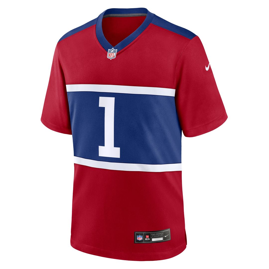 Malik Nabers New York Giants Nike  Player Game Official Jersey - Royal