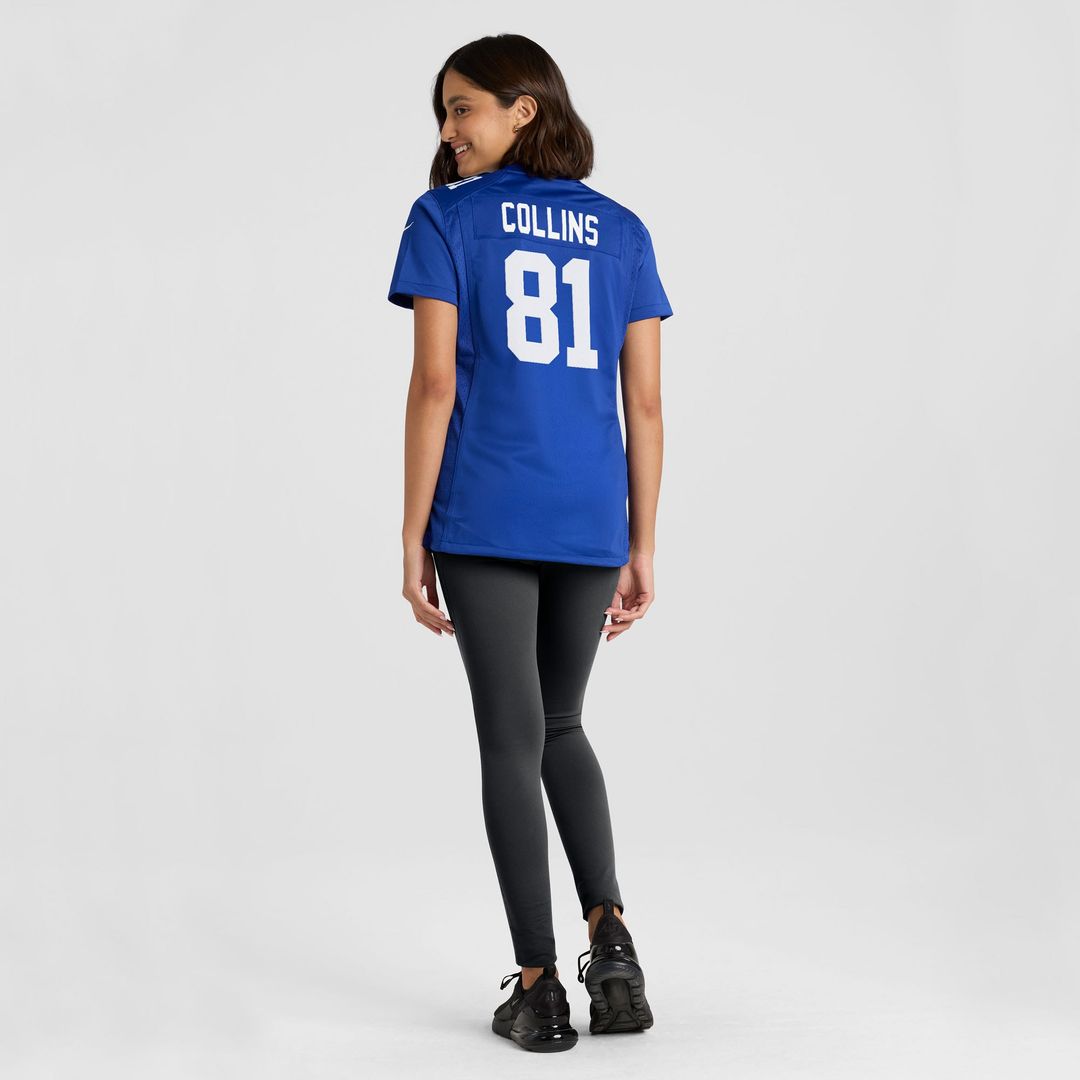 Beaux Collins New York Giants Nike Women's Team Game Jersey - Royal