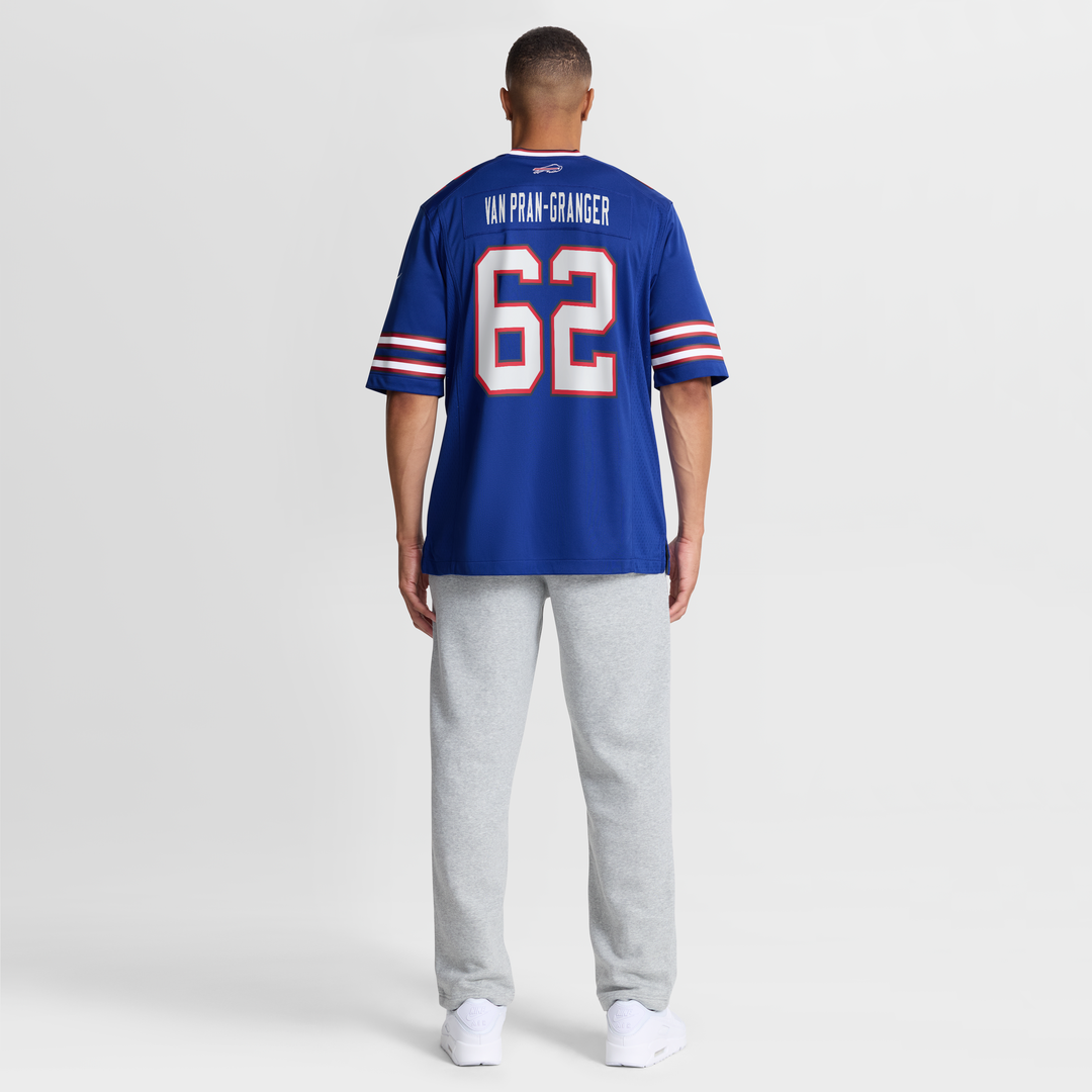 Sedrick Van Pran-Granger Buffalo Bills Nike Game Official Jersey -  Royal