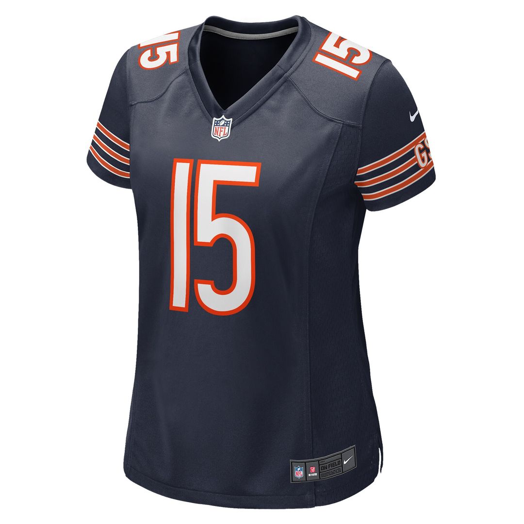 Rome Odunze Chicago Bears Nike Women's Game Official Jersey -  Navy