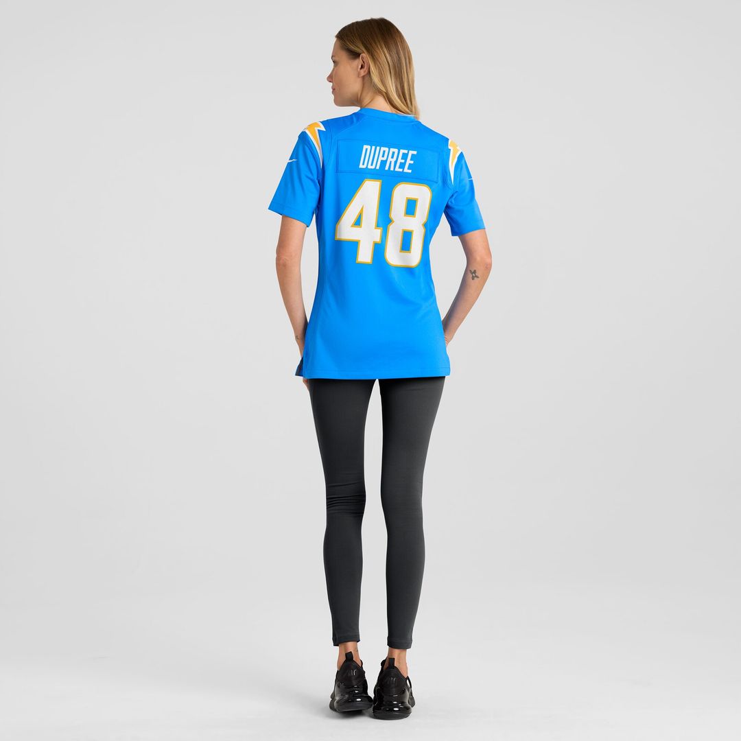 Bud Dupree Los Angeles Chargers Nike Women's Team Game Jersey - Powder Blue