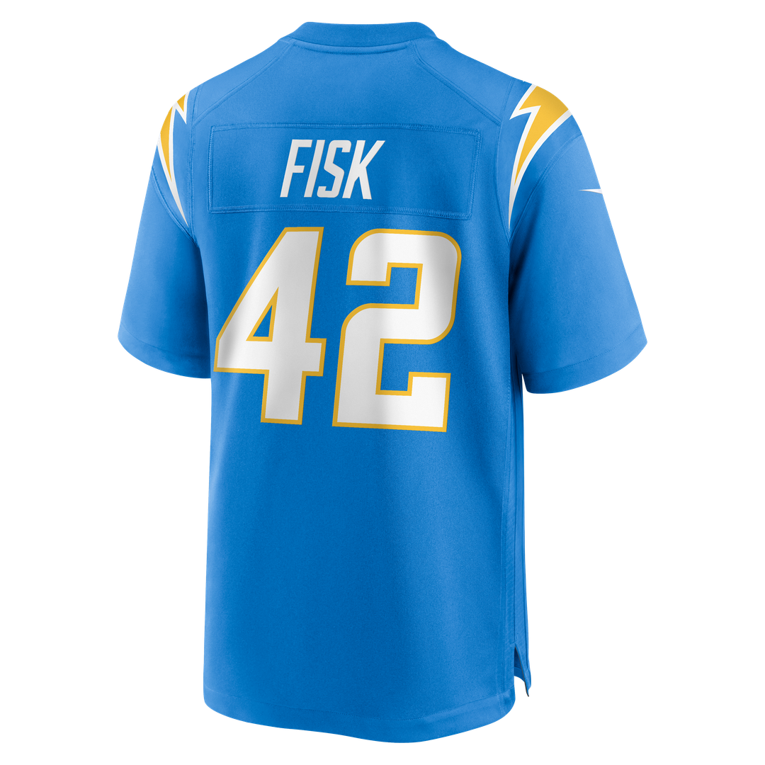 Tucker Fisk Los Angeles Chargers Nike Team Game Jersey - Powder Blue
