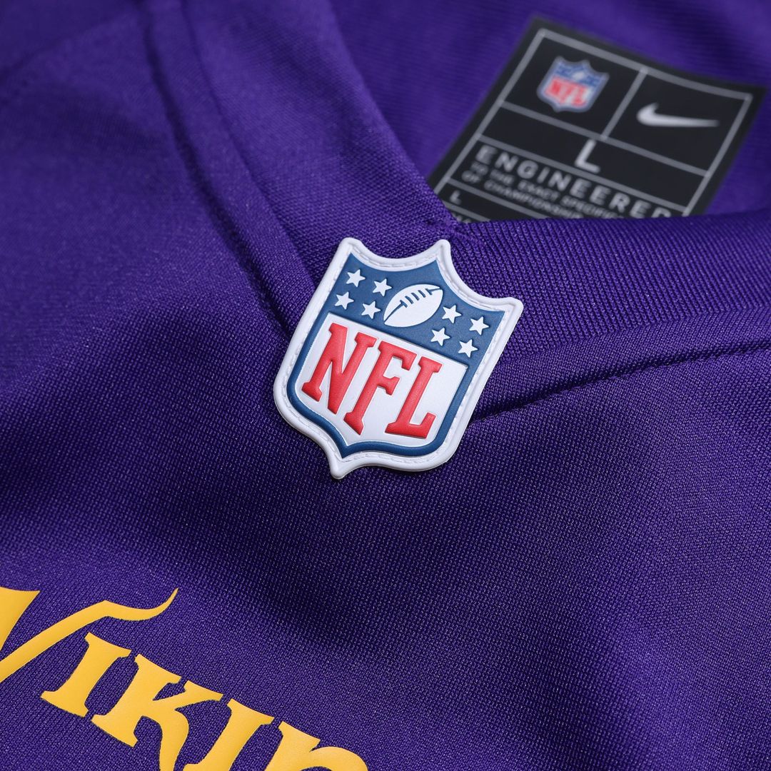 Fran Tarkenton Minnesota Vikings Nike Game Retired Player Official Jersey - Purple