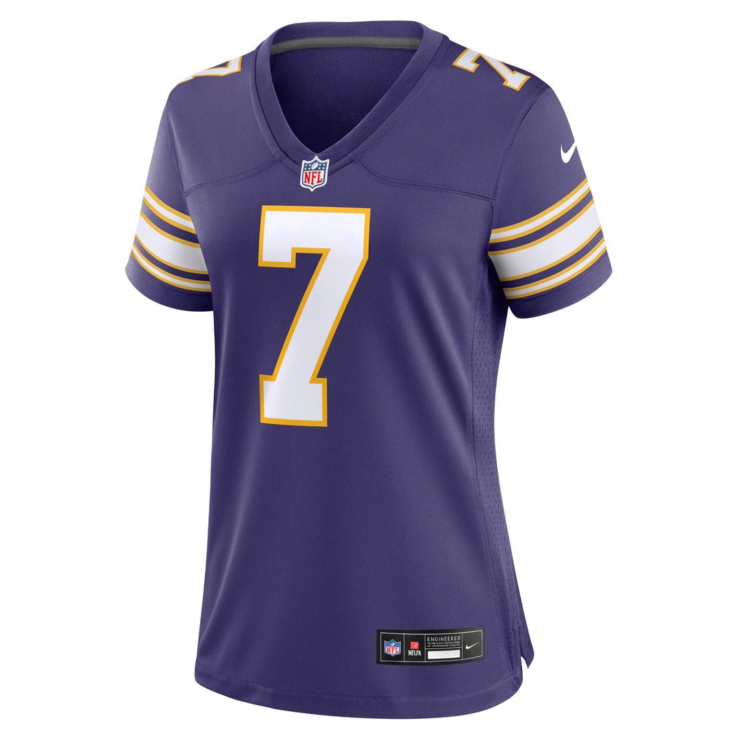 Byron Murphy Jr. Minnesota Vikings Nike Women's Alternate Game Jersey - Purple