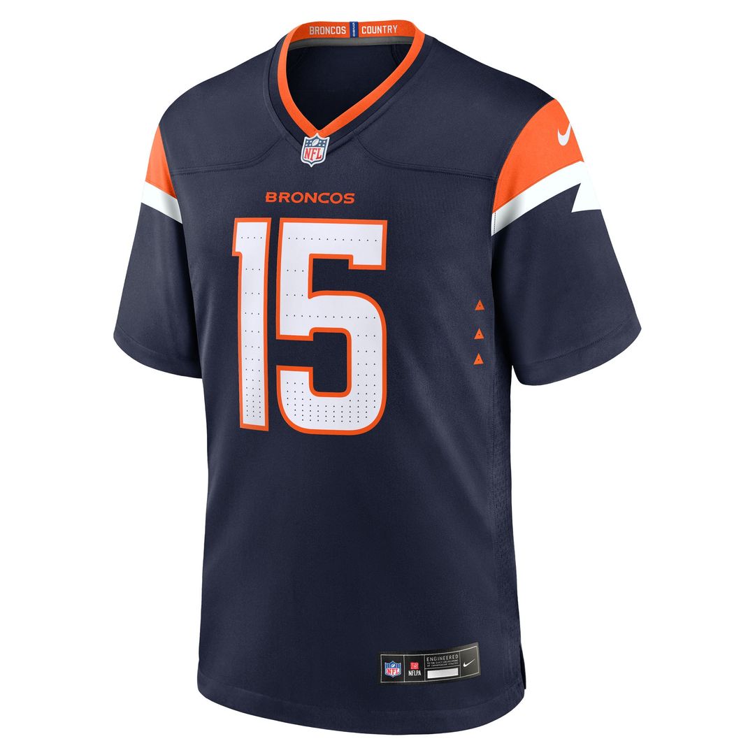 Nik Bonitto Denver Broncos Nike Team Game Official Jersey -  Orange