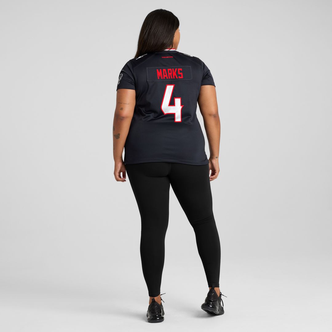 Woody Marks Houston Texans Nike Women's Team Game Jersey - Navy