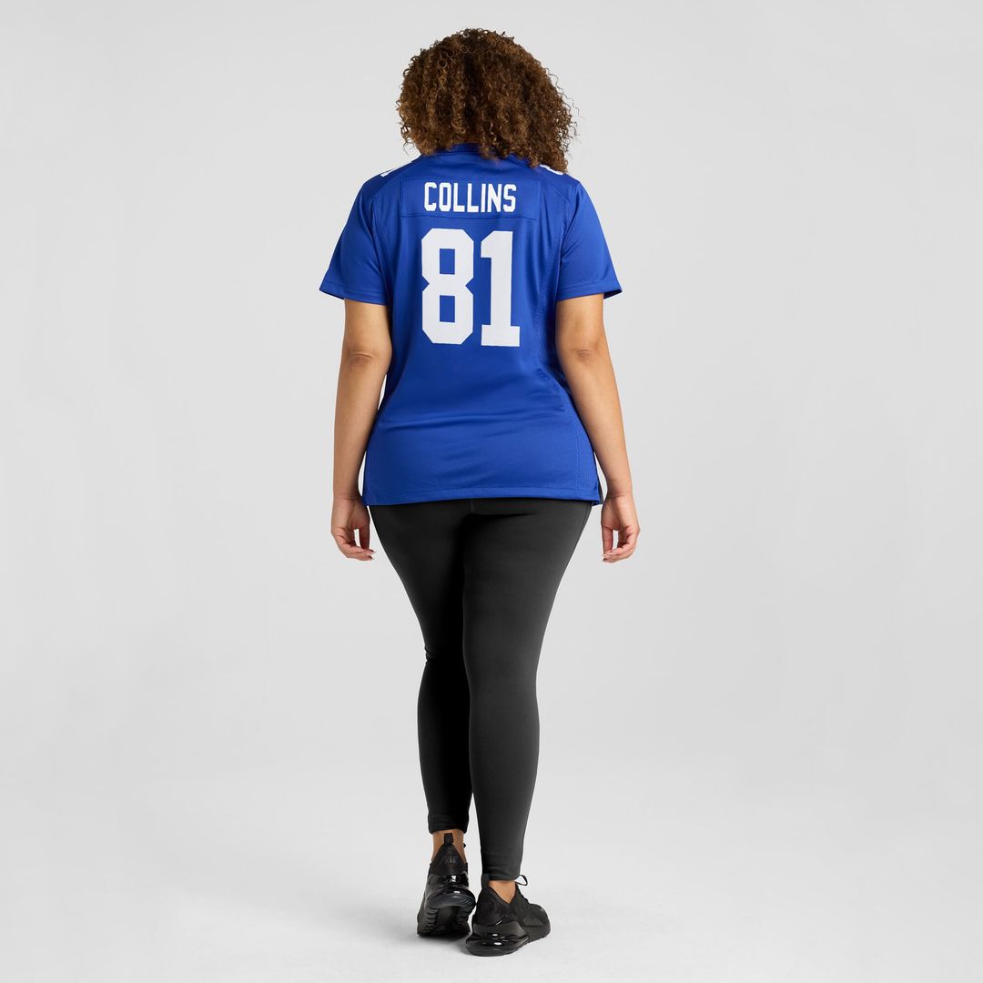 Beaux Collins New York Giants Nike Women's Team Game Jersey - Royal