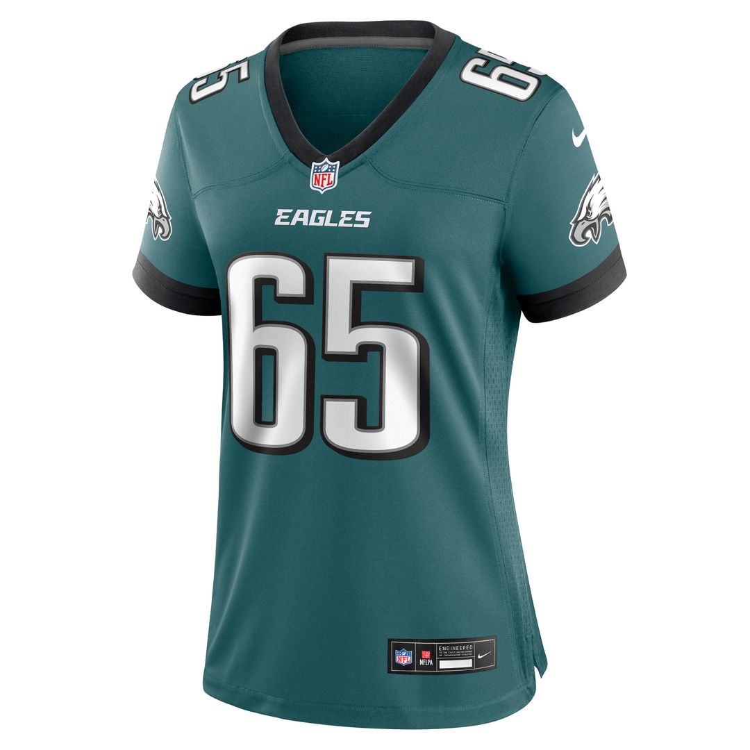 Lane Johnson Philadelphia Eagles Nike Women's Team Game Official Jersey - Midnight Green