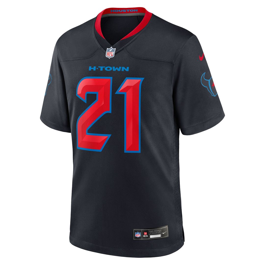 Nick Chubb Houston Texans Nike Alternate 2 Game Jersey - Navy