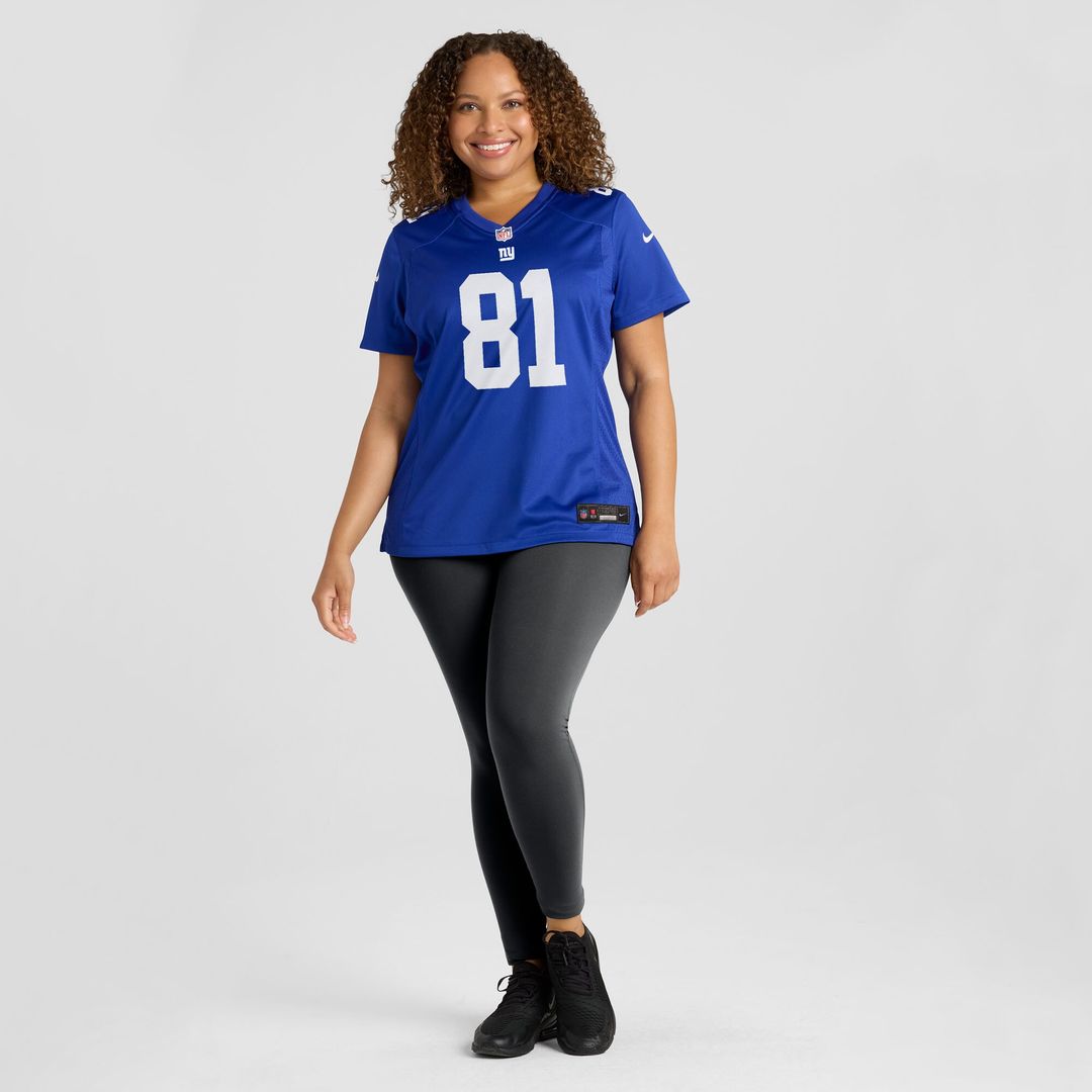 Beaux Collins New York Giants Nike Women's Team Game Jersey - Royal