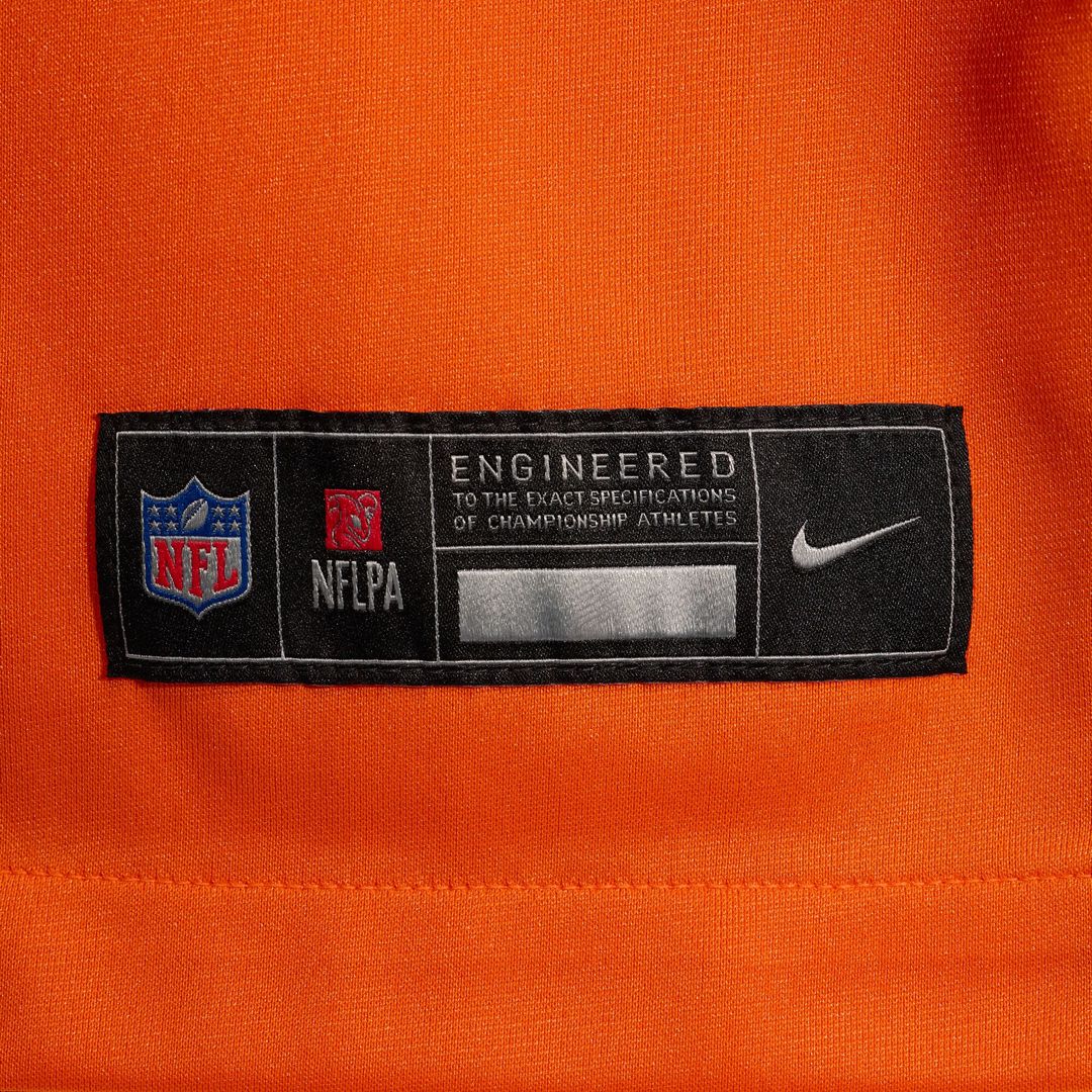 Lucas Krull Denver Broncos Nike Team Game Official Jersey -  Orange
