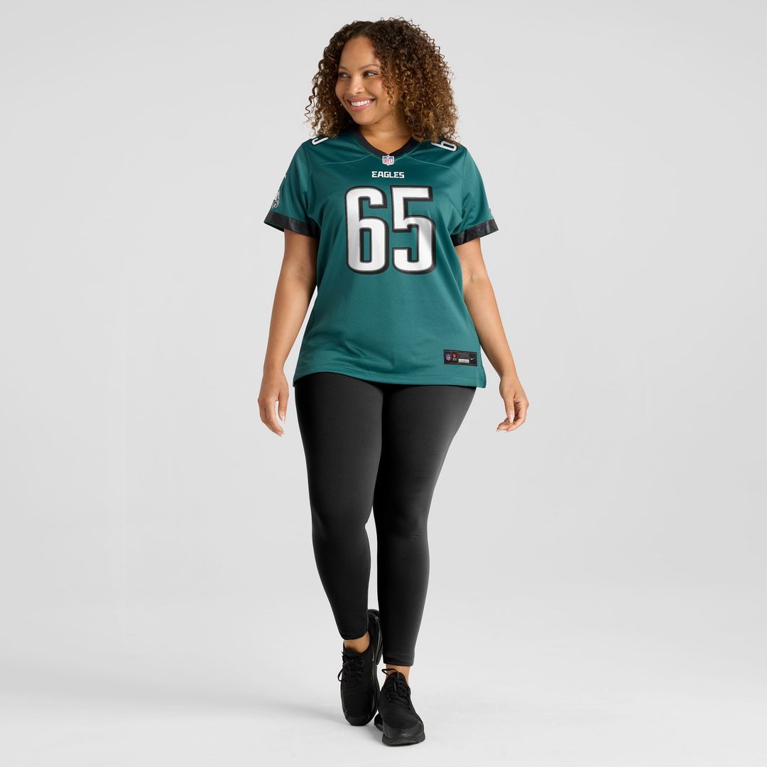 Lane Johnson Philadelphia Eagles Nike Women's Team Game Official Jersey - Midnight Green