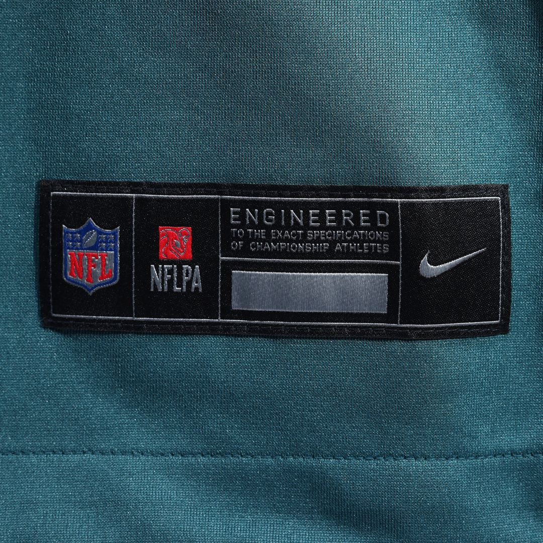 Philadelphia Eagles Nike Custom Game Jersey - Midnight Green