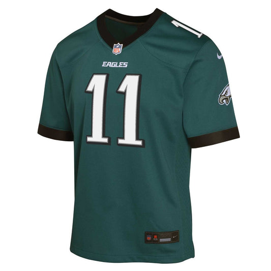 A.J. Brown Philadelphia Eagles Nike Youth Game Official Jersey - Green