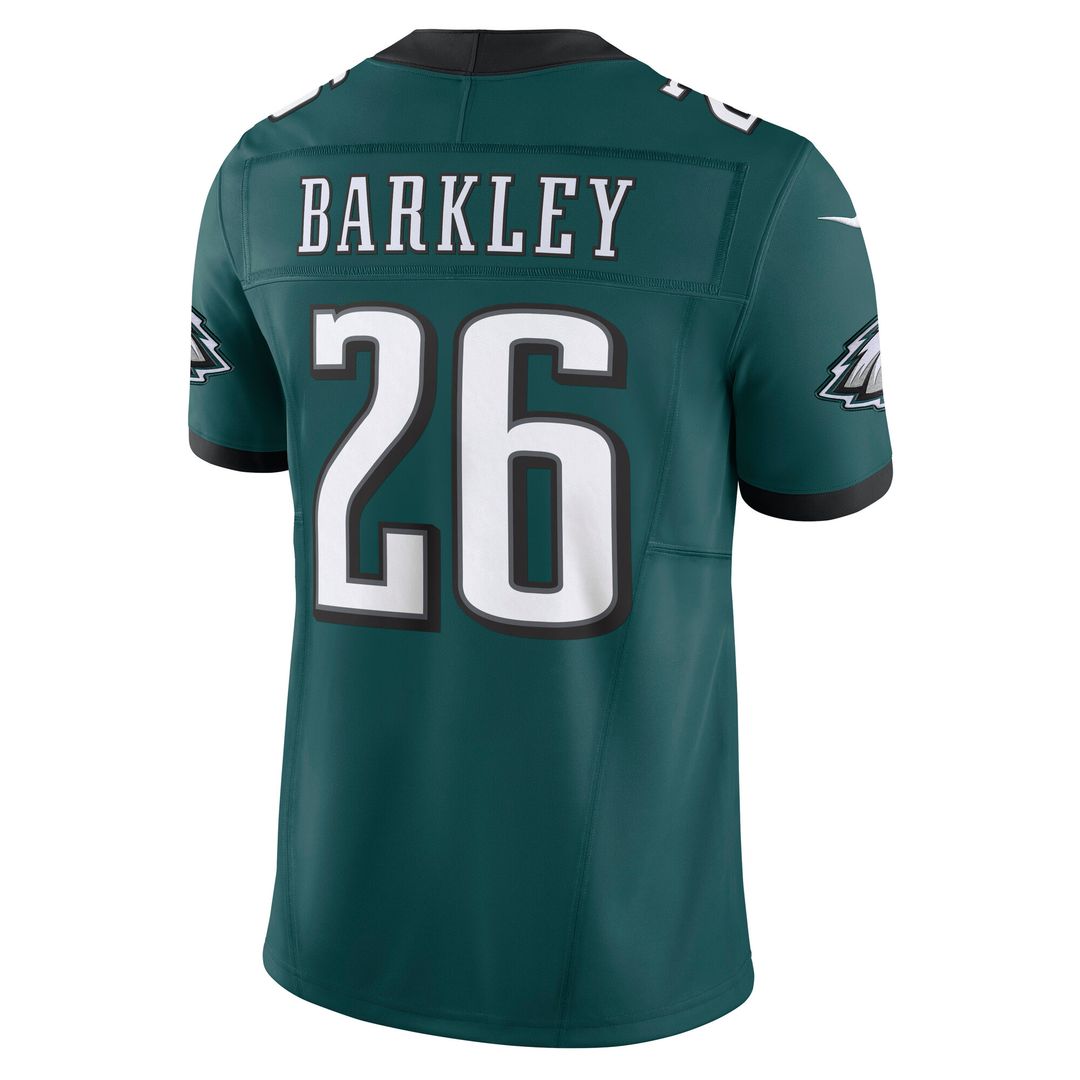 Saquon Barkley Philadelphia Eagles Nike Alternate Vapor F.U.S.E. Limited Official Jersey - Kelly Green