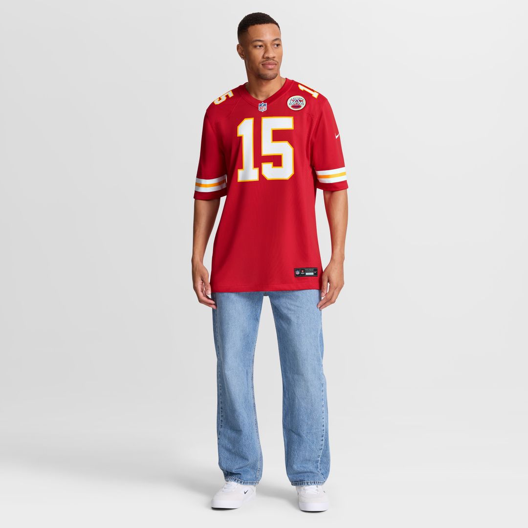 Patrick Mahomes Kansas City Chiefs Nike Game Official Jersey - Red
