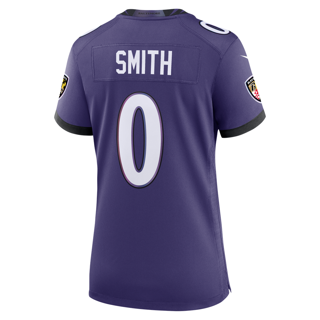 Roquan Smith Baltimore Ravens Nike Women's Team Game Official Jersey - Purple