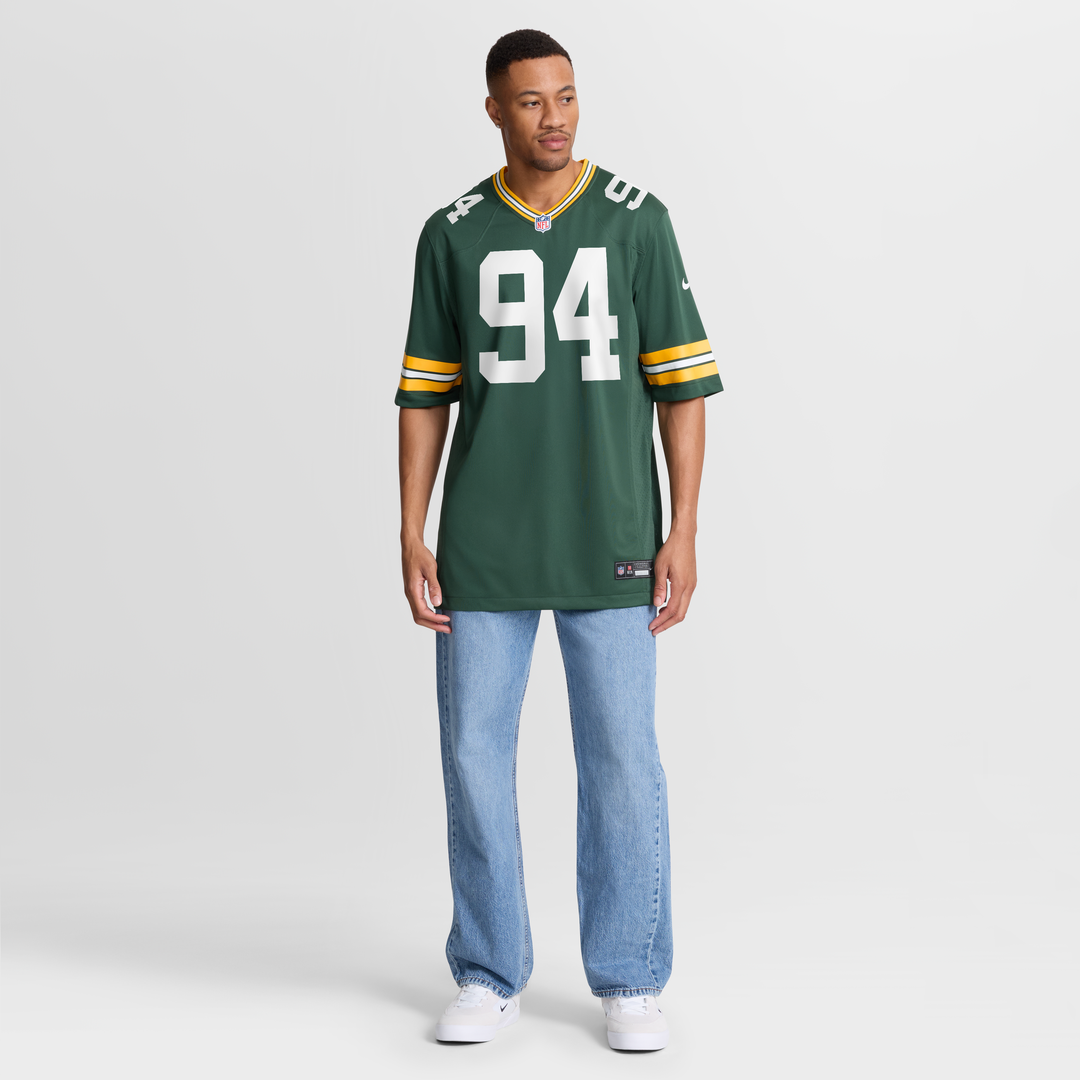 Karl Brooks Green Bay Packers Nike  Game Official Jersey -  Green
