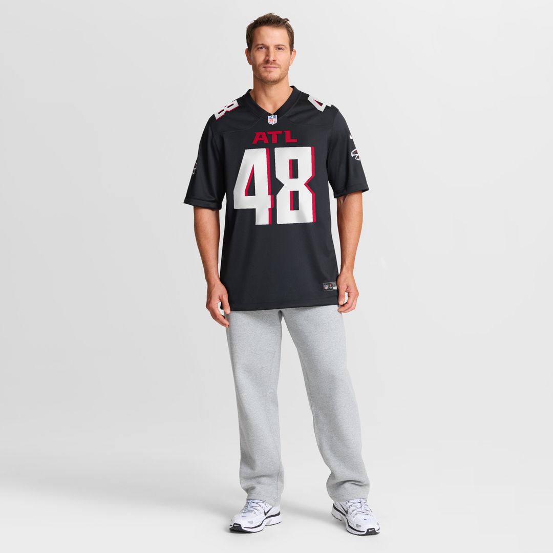 Bralen Trice Atlanta Falcons Nike Team Game Jersey - Black