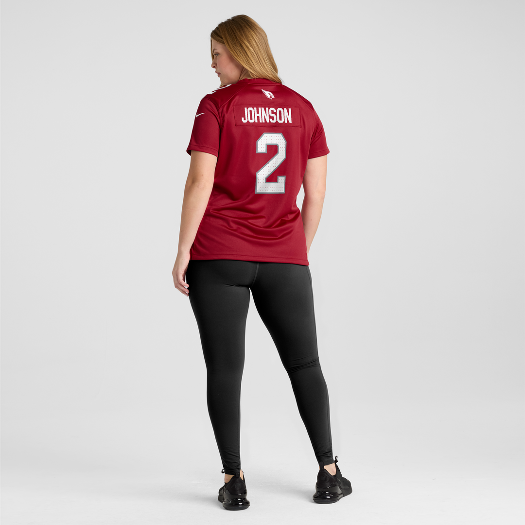 Will Johnson Arizona Cardinals Nike Women's Team Game Jersey - Cardinal