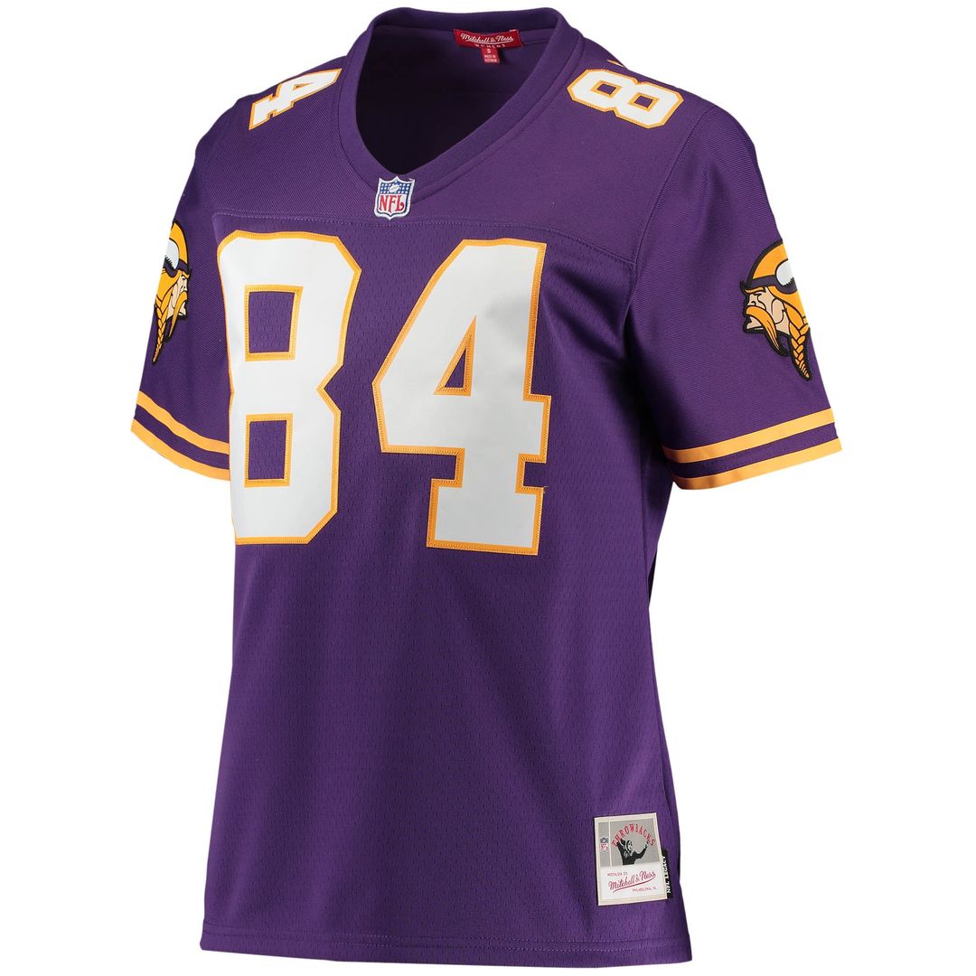 Randy Moss Minnesota Vikings Mitchell & Ness Women's Legacy Replica Team Official Jersey - Purple