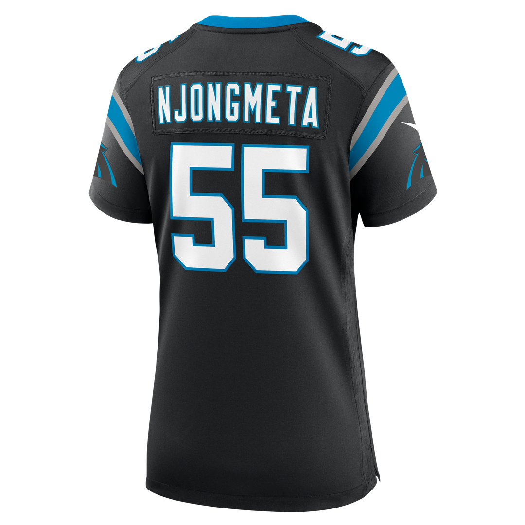Maema Njongmeta Carolina Panthers Nike Women's Team Game Jersey - Black