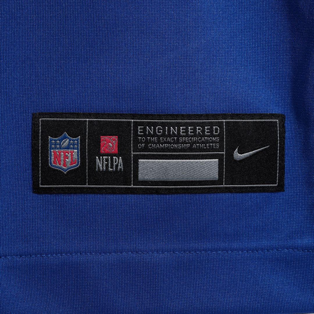 Malik Nabers New York Giants Nike  Player Game Official Jersey - Royal